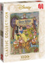 Фото #1 товара Jumbo Puzzles 19490 Classic Collection Schneewittchen, Disney Princess Puzzle, 1.000 Teile, Mehrfarbig