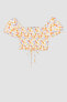 Slim Fit Kalp Yaka Büzgü Detaylı Balon Kollu Crop Bluz U5234az22hs