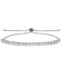 ფოტო #10 პროდუქტის Cubic Zirconia Bolo Bracelet, Created for Macy's