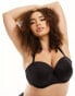 Фото #4 товара Ivory Rose Curve 2 pack strapless bra in beige and black