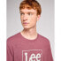 Фото #5 товара LEE Xm Logo short sleeve T-shirt