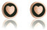 Фото #2 товара Romantic bronze stud earrings VE1107R