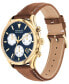 Фото #3 товара Наручные часы Tissot Swiss Chronograph Supersport Black Leather Strap Watch.