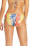 Isabella Rose Women's 236739 Multi Side Tie Bikini Bottoms Swimwear Size XS