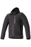 Motorradhoodie Alpinestars Neo Waterproof Schwarz