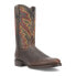 Фото #2 товара Dingo Young Gun Embroidered Round Toe Cowboy Mens Brown Casual Boots DI101-200