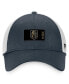 Men's Charcoal, White Vegas Golden Knights Authentic Pro Rink Trucker Snapback Hat