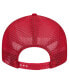 Фото #2 товара Men's Scarlet San Francisco 49ers Main Trucker Low Profile 9FIFTY Snapback Hat