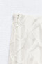 Фото #6 товара Атласная юбка миди с узором «ромбы» ZARA