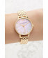 ფოტო #4 პროდუქტის Women's Gold-Tone Stainless Steel Bracelet Watch 30mm