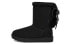 Фото #1 товара Кроссовки UGG Classic Double Bow Short 1127131-BLK