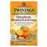 Фото #1 товара Twinings, травяной чай, ханибуш, мандарин и апельсин, без кофеина, 20 чайных пакетиков в индивидуальной упаковке, 40 г (1,41 унции)