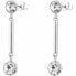 Фото #1 товара Charming Affinity BFF166 crystal earrings