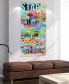 Фото #6 товара Dream Big Frameless Free Floating Tempered Art Glass Abstract Wall Art by EAD Art Coop, 72" x 36" x 0.2"