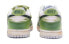 【定制球鞋】 Nike Dunk Low 夏至 节气系列 新中式 解构 手绘喷绘 低帮 板鞋 GS 绿灰棕 / Кроссовки Nike Dunk Low FD1232-002
