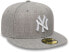 New Era - MLB New York Yankees Basic Heather Fitted Cap - Grey