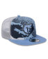 Фото #2 товара Men's Light Blue Memphis Grizzlies Court Sport Speckle 9Fifty Snapback Hat