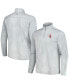 ფოტო #1 პროდუქტის Men's Gray USC Trojans Delray Frond IslandZone Half-Zip Jacket