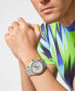 Фото #5 товара Часы и аксессуары Plein Sport Мужские наручные часы Touchdown серого цвета 44 мм