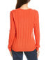 Фото #2 товара Malo Cashmere Wide Rib Wool & Cashmere-Blend Sweater Women's