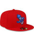 Фото #4 товара Men's Red Worcester Red Sox Copa De La Diversion 59FIFTY Fitted Hat