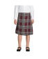ფოტო #4 პროდუქტის Big Girls School Uniform Plaid A-line Skirt Below the Knee