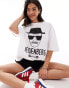 Фото #4 товара ASOS DESIGN unisex oversized license t-shirt with Breaking Bad print in white