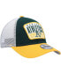 Фото #4 товара Big Boys Green Oakland Athletics Patch Trucker 9FORTY Snapback Hat
