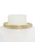 ფოტო #4 პროდუქტის Gold Omega Chain Collar Necklace