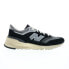 Фото #1 товара New Balance 997R U997RHC Mens Black Suede Lace Up Lifestyle Sneakers Shoes