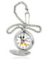 ფოტო #1 პროდუქტის Disney Mickey Mouse Men's Silver Alloy Pocket Watch