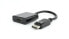 Фото #2 товара Gembird AB-DPM-HDMIF-002 - 0.1 m - DisplayPort - HDMI - Female - Male - Straight