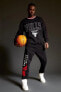 Фото #1 товара Fit Oversize Fit Nba Chicago Bulls Jogger Eşofman Altı