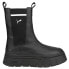 Puma Mayze Stack Round Toe Pull On Platform Chelsea Womens Black Casual Boots 3