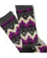 Фото #2 товара Women's ALEX DIAMOND WOOL BLEND SOCKS