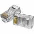 Коннектор RJ45 Vention IDDR0-100 Прозрачный