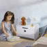 Фото #3 товара Стул-табурет для детской комнаты HOMCOM Kinder Spielzeugtruhe 311-003