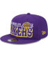 Фото #1 товара Men's Purple Los Angeles Lakers Gameday 59FIFTY Snapback Hat