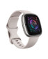 ფოტო #2 პროდუქტის Sense 2 Lunar White Platinum Smartwatch, 39mm