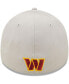 Фото #3 товара Men's Gray Washington Commanders Wordmark Essential 39THIRTY Flex Hat
