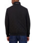 Men's Quilted Water-Resistant Full-Zip Bomber Jacket