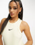 Фото #4 товара Nike trend ribbed tank vest top in alabaster cream