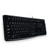 Фото #2 товара Logitech Keyboard K120 for Business - Full-size (100%) - Wired - USB - QWERTZ - Black