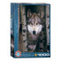 Фото #1 товара Puzzle Grauer Wolf 1000 Teile