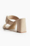 Фото #4 товара Buckle-detail Heeled Sandals