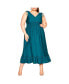 Фото #1 товара Plus Size Avalina Maxi Dress