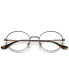 ფოტო #5 პროდუქტის Men's Oval Eyeglasses, BB109752-O