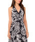 ფოტო #3 პროდუქტის Women's Sleeveless Printed Halter Maxi Dress