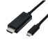 Фото #1 товара Переходник USB Type-C - HDMI ROLINE 11.04.5840 - 1 м - мужской - мужской - 3840 x 2160 пикселей