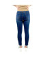 ფოტო #3 პროდუქტის Maternity Distressed Skinny Jeans